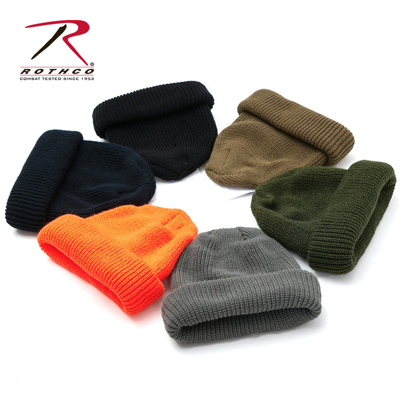 ROTHCO Winter Hair Line Cold Hat American Classic Knit Cover Head Hat Trendy Men And Women Lovers Casual