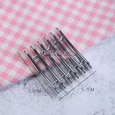 Convenient pen holder Hook Line Brush brush brush tool painted pen holder 5 grid silver plating practical pen-free