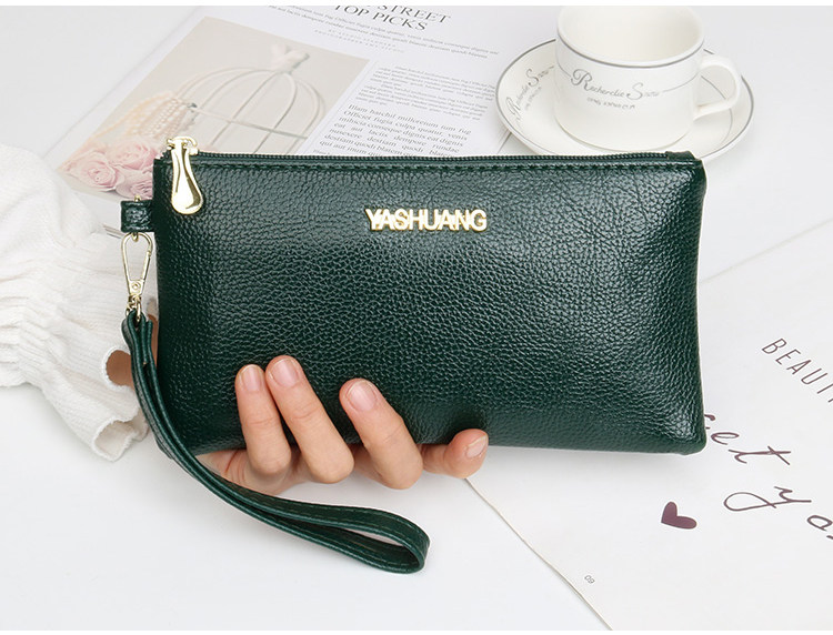 Клатч 时尚新款女士手拿包手抓包欧美休闲女式手机包零钱包手拎包女小包 James Frost