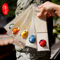 Buddhas words Buddhas words Shangtianzhu Faxi Circulation Office Please ask for sachets mini sachets pendant tourist souvenirs