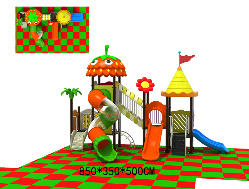 Kindergarten children's large slide Small doctor slide Outdoor swing Combination slide Amusement equipment