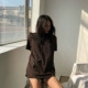 Cuibuju / 18ss bốn mùa màu cơ sở áo thun nam phiên bản Hàn Quốc của mùa hè lỏng lẻo cotton tay ngắn áo thun polo nam