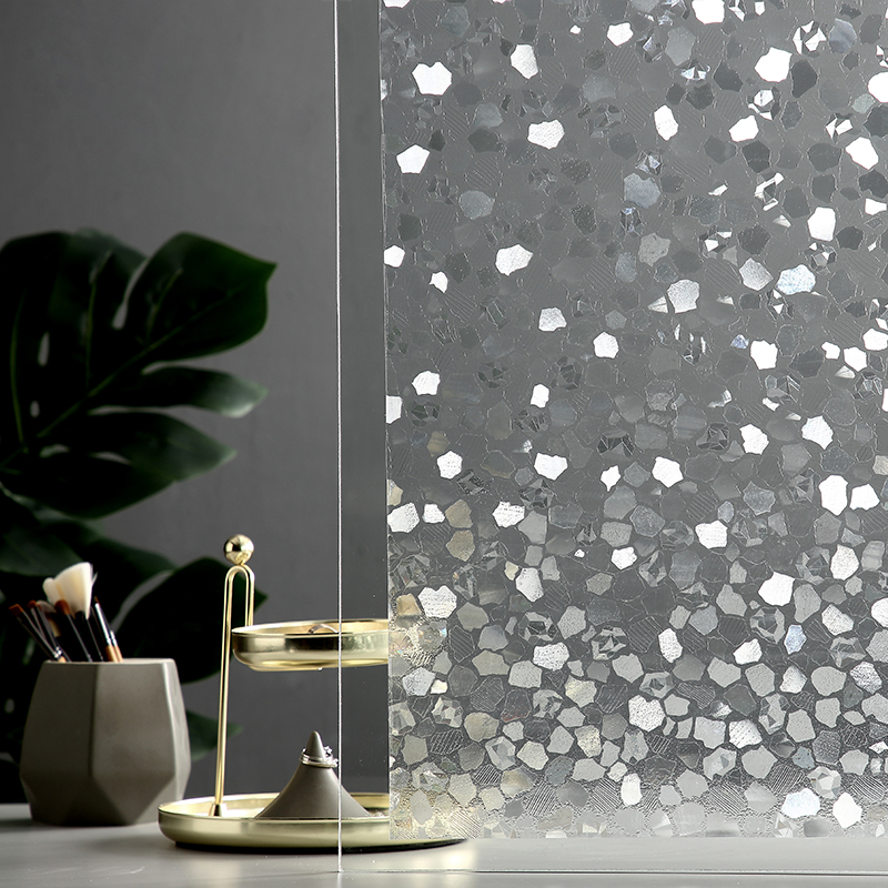 Shading paper anti-peep translucent glass sticker with balcony antique anti-peep film glass window with toilet window
