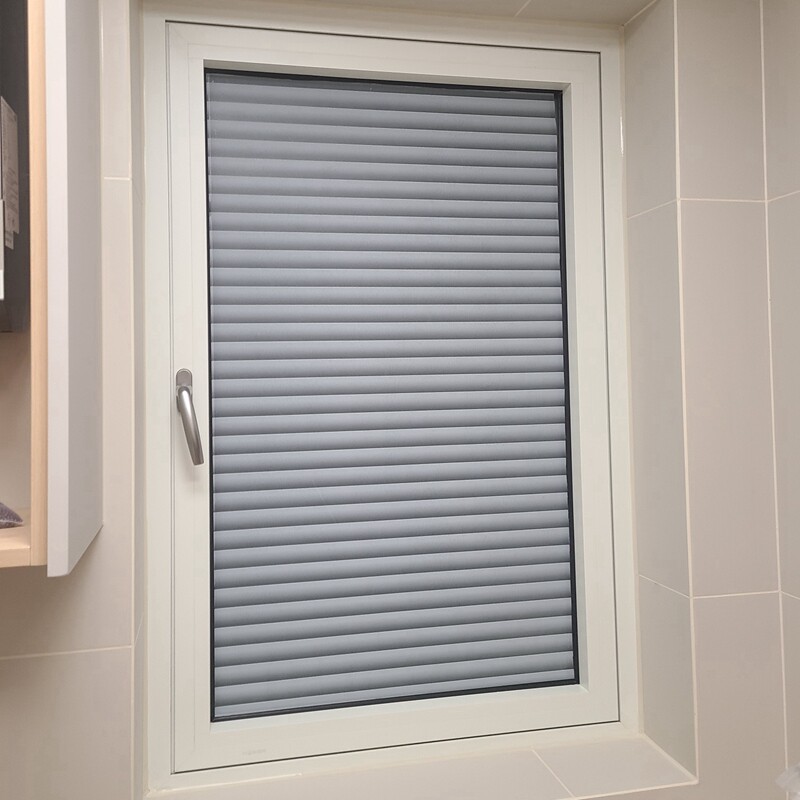 Not at all the toilet glass sticker window anti - pylume 3D shutters privacy film