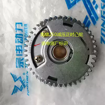 Zongshenlixing Futian three-wheel SB250 300 tsunami defender water-cooled timing driven tooth ignition camshaft