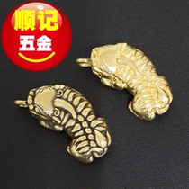 (Shunji Hardware) L090 suction treasure pendant solid pure copper pendant single weight up to 30 grams