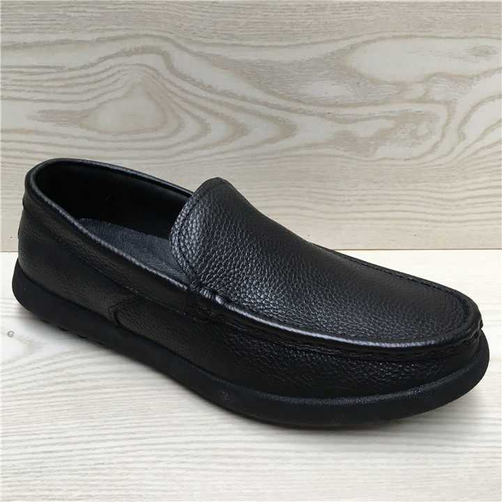 Broken size shoes special men's shoes leather top layer cowhide daily casual shoes beanie shoes comfortable soft sole dad shoes pf