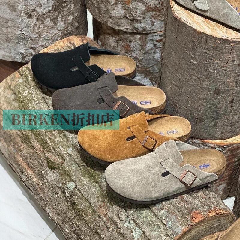 Outlet Discounts | Official Genuine Products | Birkenstock Shoes for Women, Closed-Toe Half Slippers, Summer Genuine Leather Cork Sandals for Men Outlet Discounts | Official Genuine Products | Birkenstock Shoes for Women, Closed-Toe Half Slippers, Summer Genuine Leather Cork Sandals for Men