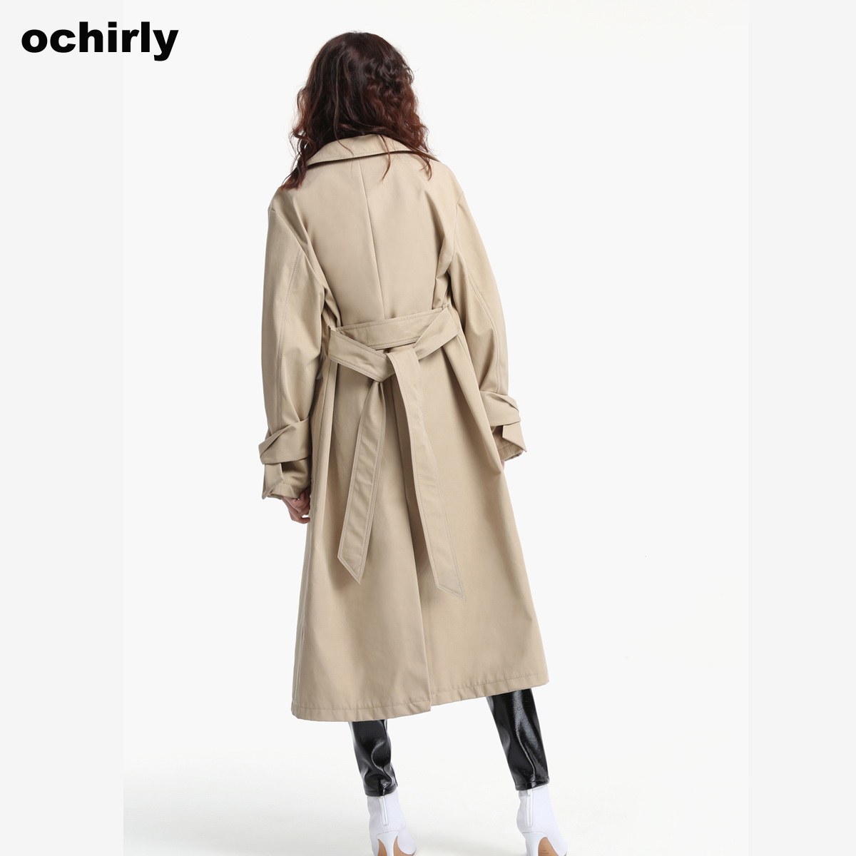 Trench pour femme OCHIRLY    en Coton - Ref 3226797 Image 2