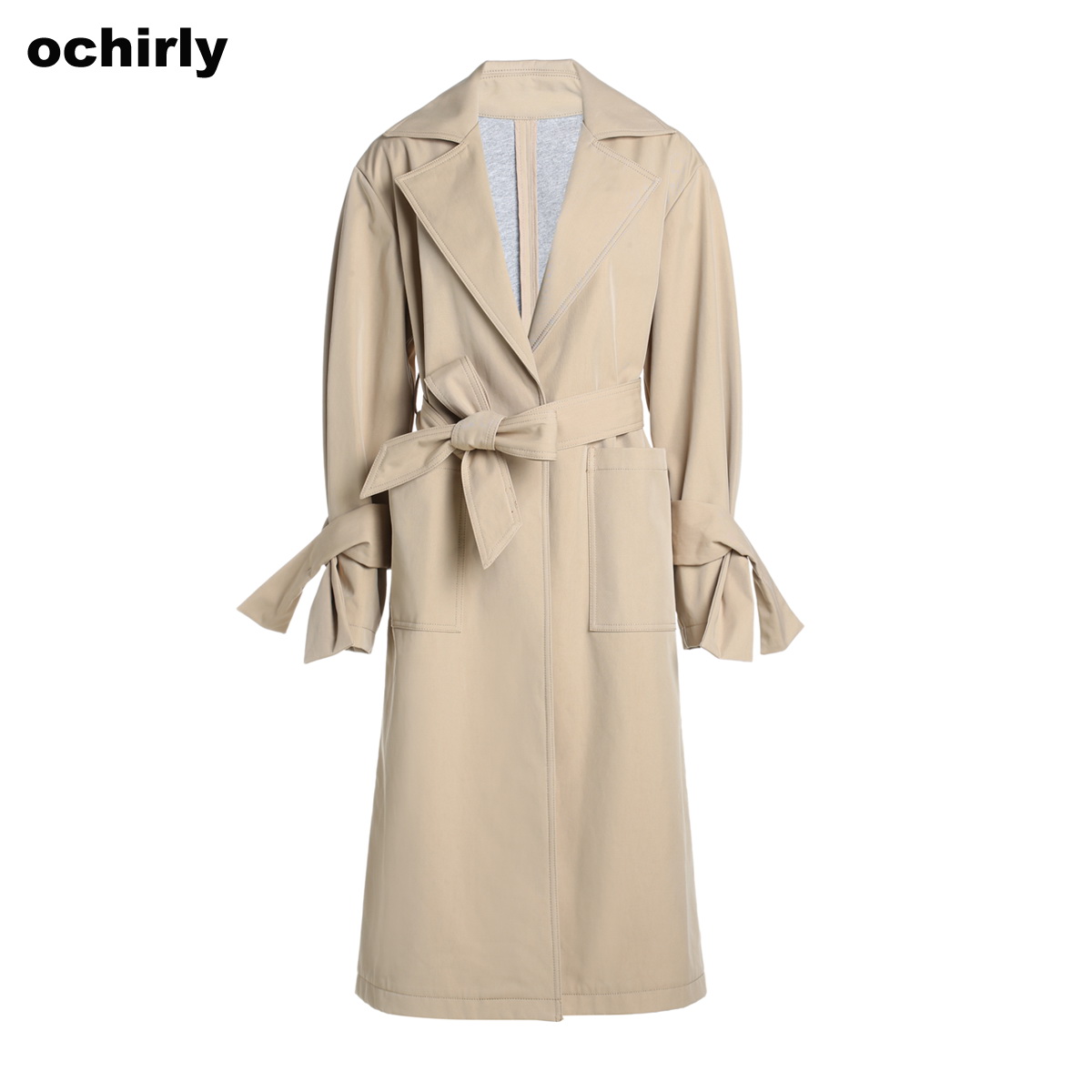 Trench pour femme OCHIRLY    en Coton - Ref 3226797 Image 5
