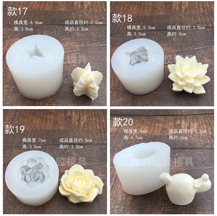 Mô phỏng khuôn silicon thịt tự làm thạch pudding kẹo mềm sô cô la mousse bánh khuôn nến thơm - Tự làm khuôn nướng khay làm kem