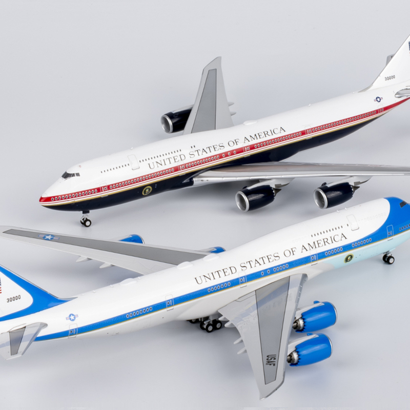 In Stock Ng Brand 1:400 Scale U.S. Air Force One Vc-25B (B747-8) 30000 Aircraft Model