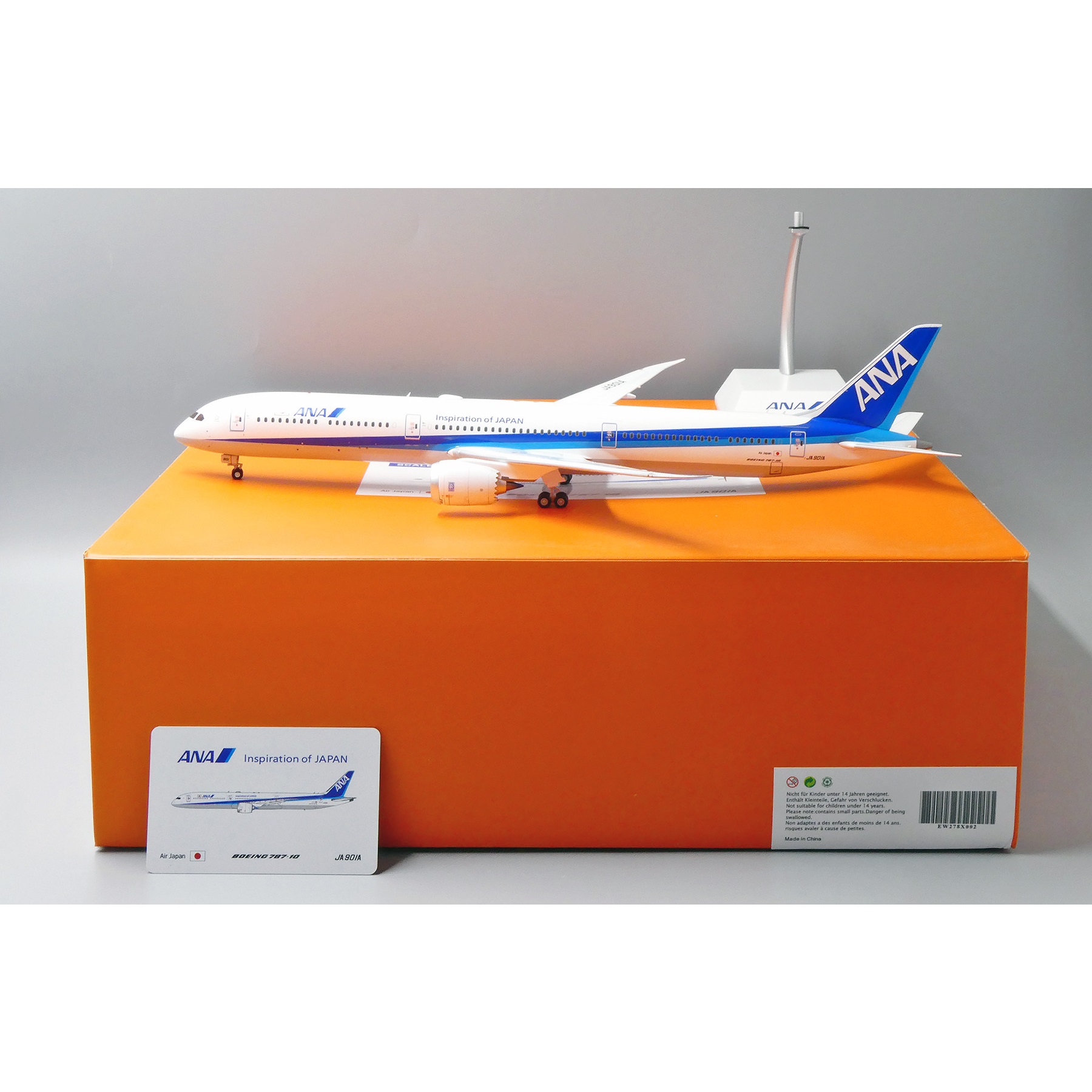 1/200 JCwings ANA 全日空 B787-10 JA901A ANA Boeing 787-10 JA901A JC Wings EW278X002 Scale 1:200