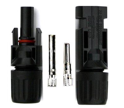 MC4 male and female plug MC4 connector waterproof photovoltaic module solar panel connector connector