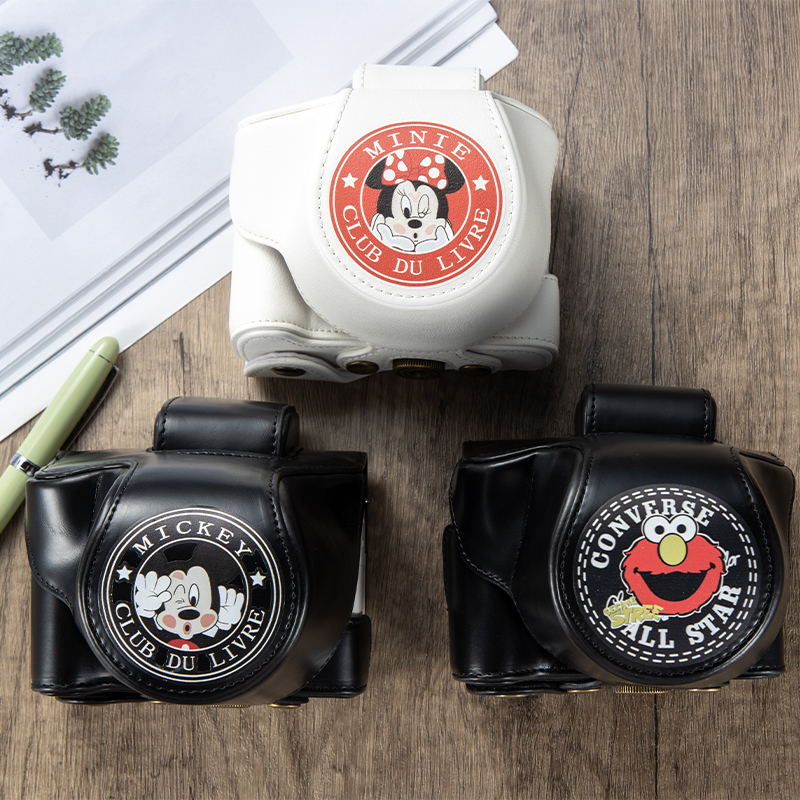 Suitable for cartoon A6400 camera bag portable M50 M50 M50 generation M6M6II200D leather cover 200DII protective sleeve