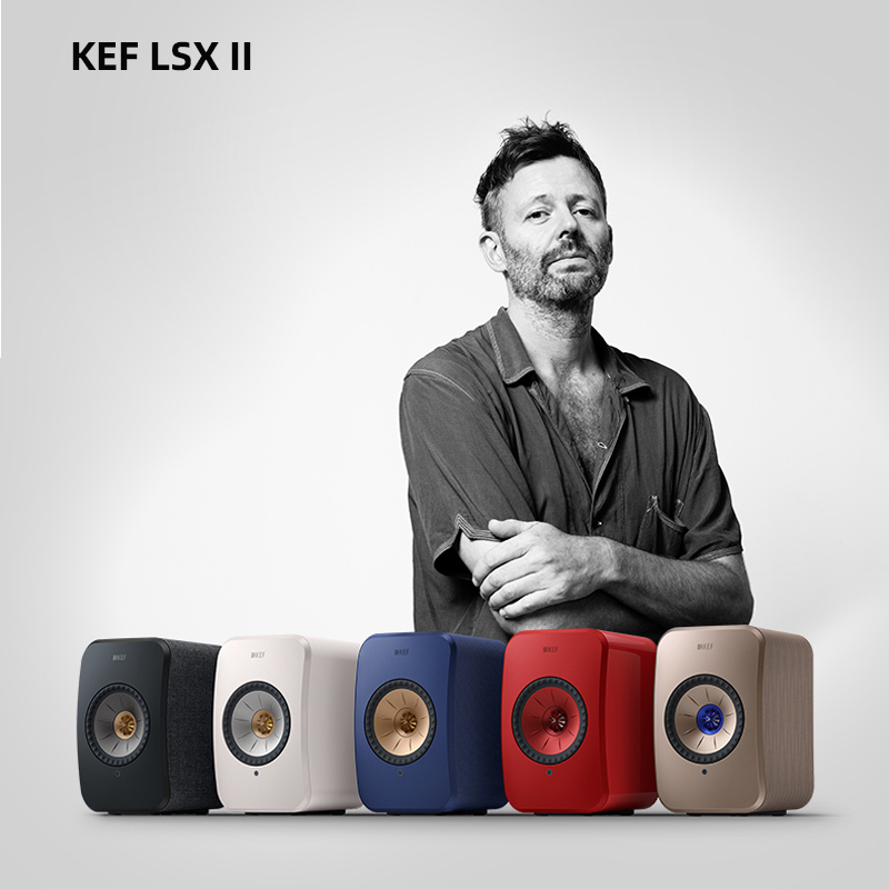 Kef Lsx Ii Home Wireless Bluetooth Speaker Hifi Fever-Grade Desktop 2.0 Computer Stereo Audio