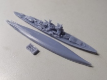 Ji Rui Model 1 2000 European Cruiser Series 3D Print Full Ship Bottom Version