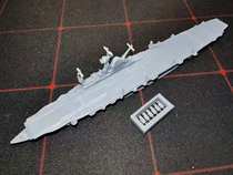 Ji Rui Model 1 2000 World War II large aircraft carrier Series 3D printed waterline version
