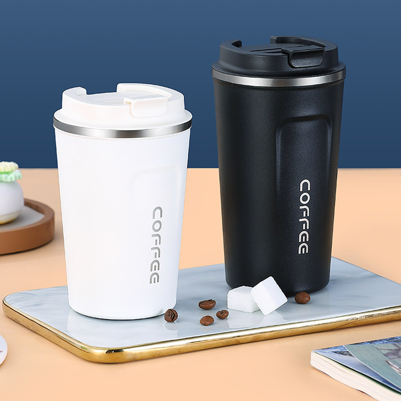 Stainless steel coffee insulation cup European type small luxury network red with hand cup carry with exquisite coffee cup