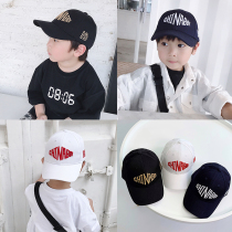 Childrens cap Boys  hat Spring and Autumn sun visor tide Baseball cap Childrens male baby childrens cap Summer sunscreen cap