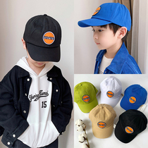 Childrens hats boys and girls sunscreen caps sunshade Korean version of soft caps baby cotton casual Childrens caps