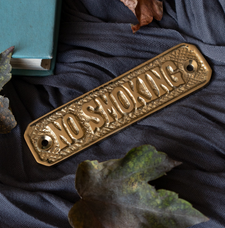 Creative Forbidden Tobacco Name Juku Corporate Personality Tips Signage Cozy Reminder Signs Wall Mark Metal Forbidden Smoking Signs