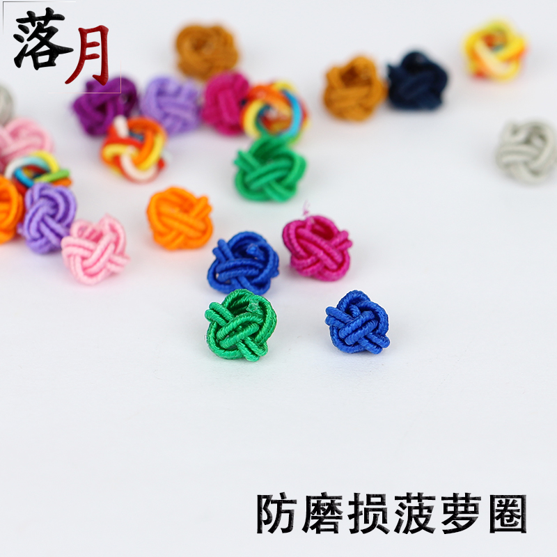 Pineapple knot pinewood Pineapple Buckle Coil Coarse Coil Handmade DIY Woven Female Handmade Necklace Rope Accessory Sepal Accessories Sepal Accessories