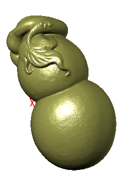 Jade sculpture Scan stl picture hoist