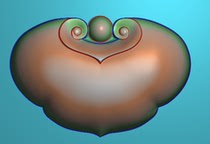 Fine carving computer-engraved jade carving without patterns Ruyi pendant picture