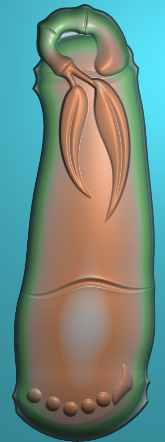 Jade carving, fine carving, 2413 bamboo rising