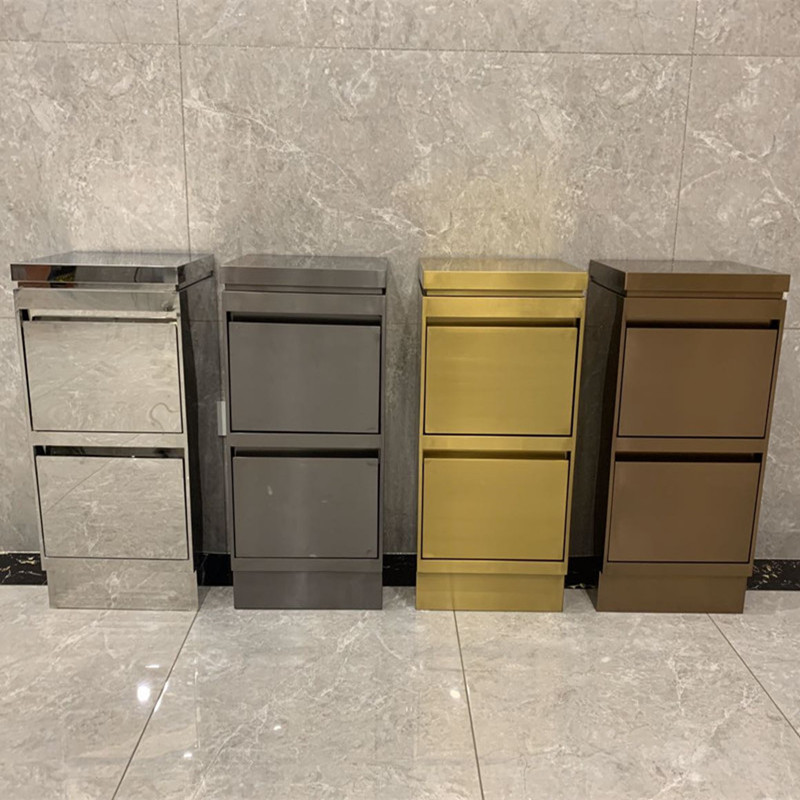 Li Kun shop tool cabinet stainless steel hairdressing tool cabinet hair salon special tool table storage storage cabinet with drawer