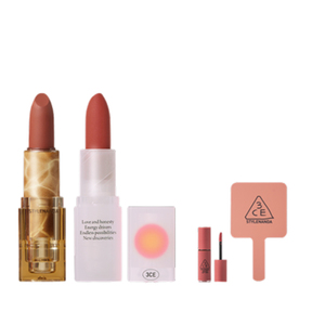 【凑单86】3ce柔雾哑光透明口红2支