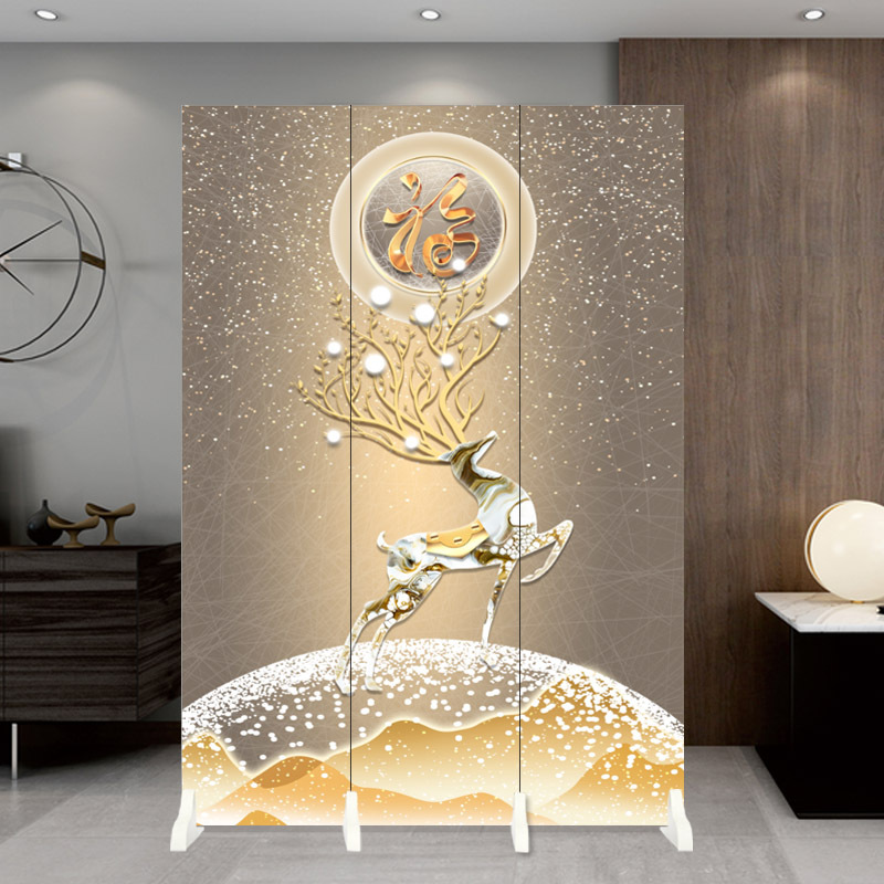 2026 New Model Simple European-Style Small Screen Partition for Entryway, Living Room, Foyer, Shoe Cabinet, Bathroom, Foldable and Movable 2026 New Model Simple European-Style Small Screen Partition for Entryway, Living Room, Foyer, Shoe Cabinet, Bathroom, Foldable and Movable