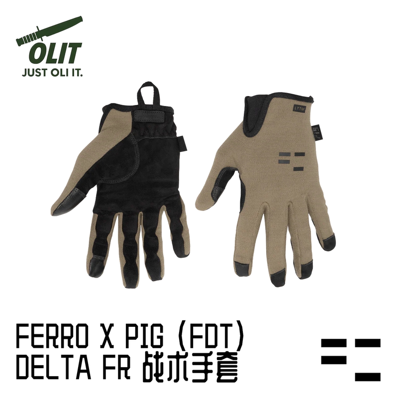 【Olit】Reproduction Ferro X Pig (Fdt) Delta Fr Glove Tactical Gloves Flame Retardant