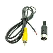 YAESUICOMKENWOOD ptt control CABLE 7pin8pin control line not welded