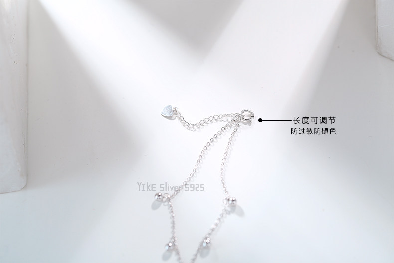 Bracelet de cheville Femme OTHER   en Argenterie - Ref 3102188 Image 10