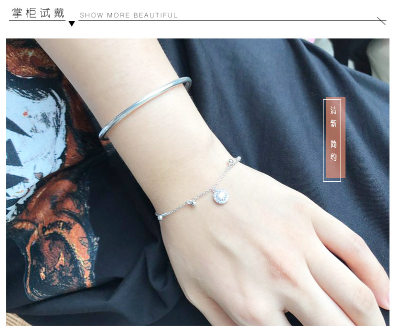 Bracelet de cheville Femme OTHER   en Argenterie - Ref 3102188 Image 14