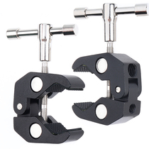 Universal crab clamp 3 8 imperial 1 4 photographic fixture universal metal clip tripod connector crab clamp