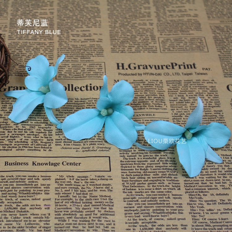 Trial package orchid head simulation flower fake flower dining room table arrangement flowers