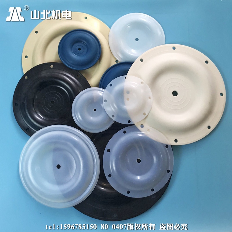 Landbrugs At bidrage Kostumer QBY K 3 pneumatic diaphragm pump accessories Ding Qingshan Road PTFE F46  iron Teflon membrane leather bowl ARO