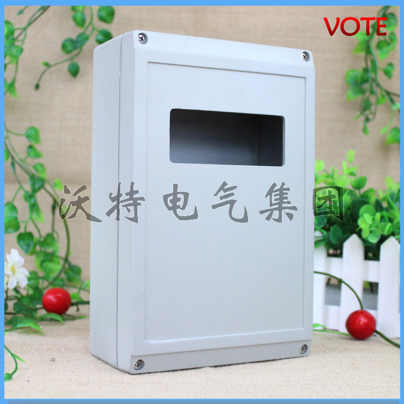 Cast aluminum waterproof box dustproof box terminal box wiring aluminum box over-wire box waterproof terminal box 228*150*78mm