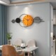 Creative Living Room Clock Wall Clock 2026 New Trendy Light Luxury Home Fashion Art Restaurant Decorative Clock Wall Hanging