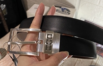 201222 Magic Locomotive Harley Black Men Harley Clean Leather Belt 34 yards