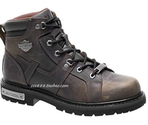 19806 Magic Domain Harley Mens Retro Two Color Cycling Boots Motorcycle USA