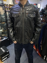 201209 Magic Domain Locomotive Haremen Triple Exhaust Cow Leather Riding Leather Clothing