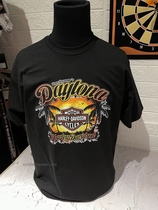 Spot M 21413 Magic Locomotive USA Harley Men Daytona Short Sleeve T - shirt imported