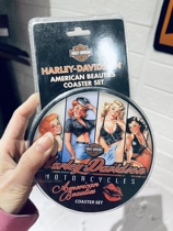 21406 Magic Locomotive Harley Retro Iron Metal Grand Beauty Cup Gather Set