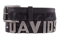 18111 Devil harley black men harley letter leather belt overseas purchase