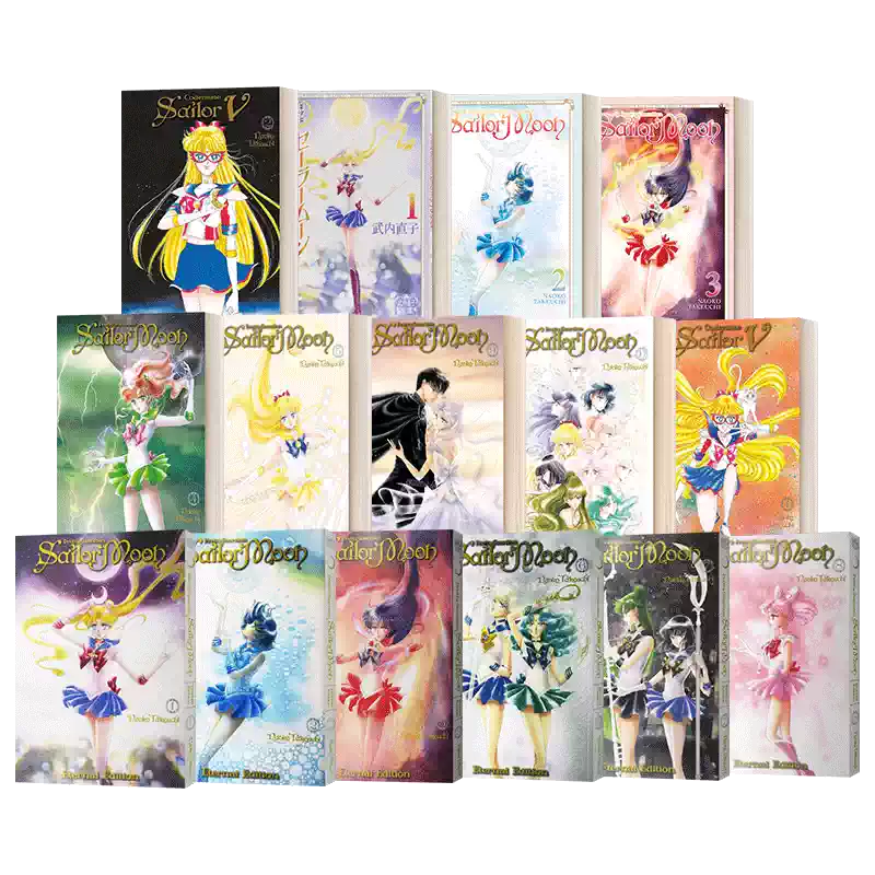 美少女战士英文原版漫画1-12册Codename Sailor Moon 英文书进口收藏