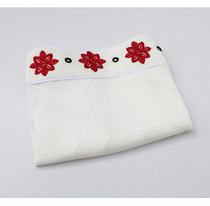 Hanfu chest halter sweater embroidered red snowflake fine pinching Joker top bottoming vest female summer